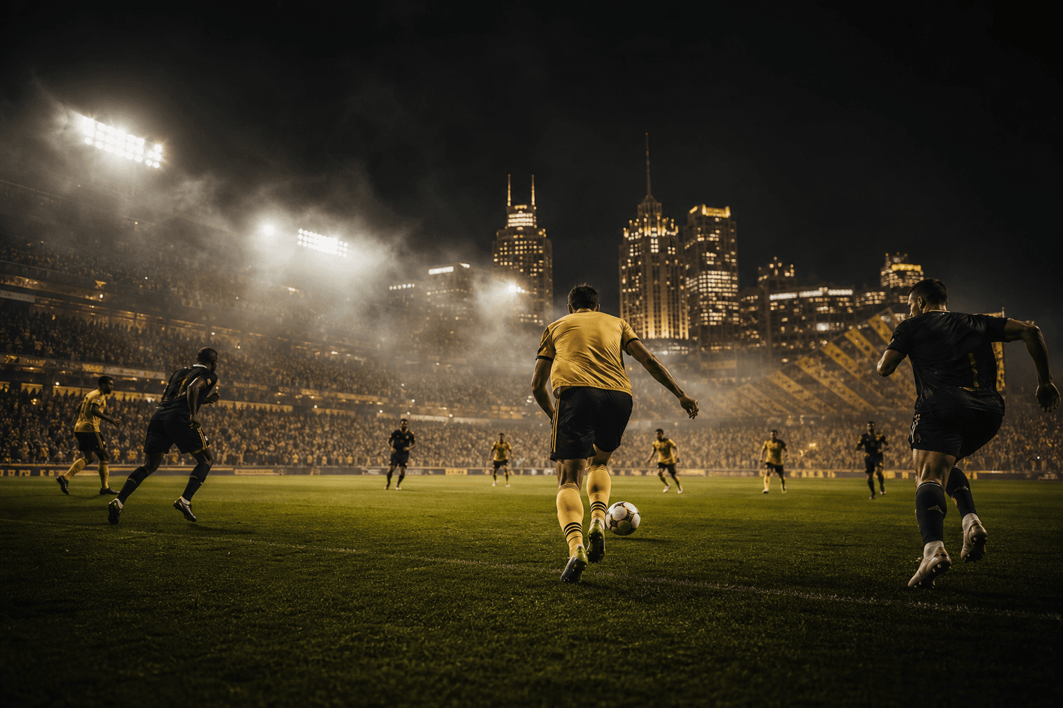 AshGold FC match night